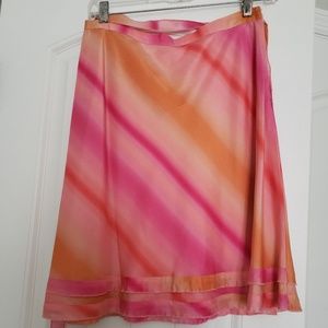 Ann Taylor Silk Skirt